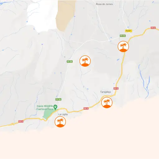 CoSpace - Map of Fuerteventura