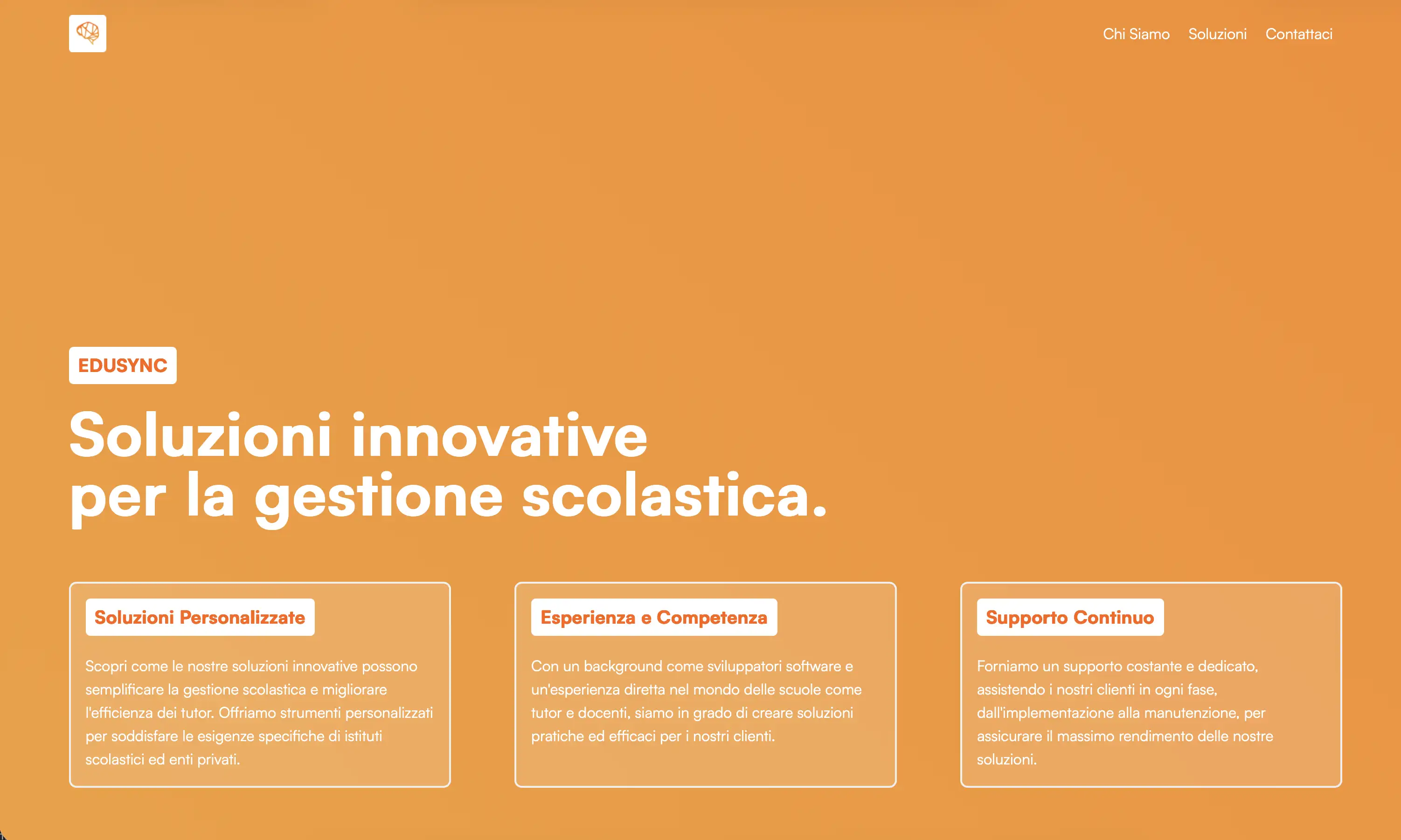 EduSync - Homepage of website