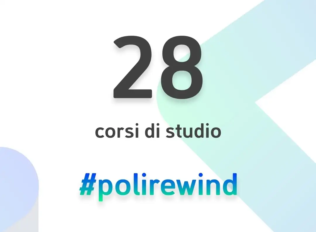 PoliReplay - Instagram Post - 28 corsi di studio
