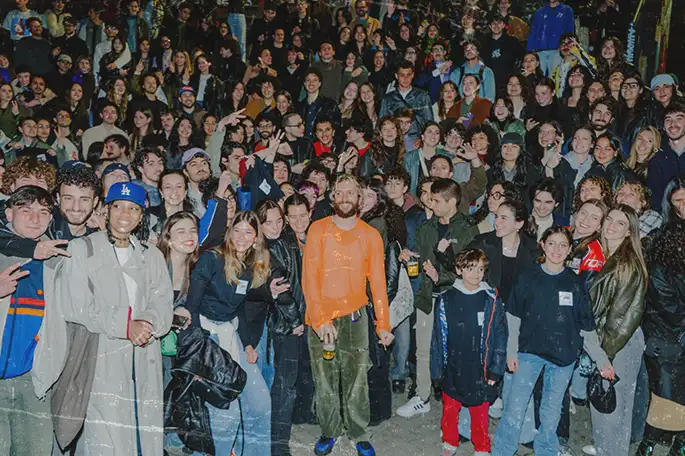 Unverse - Foto di gruppo con Andrea Venerus